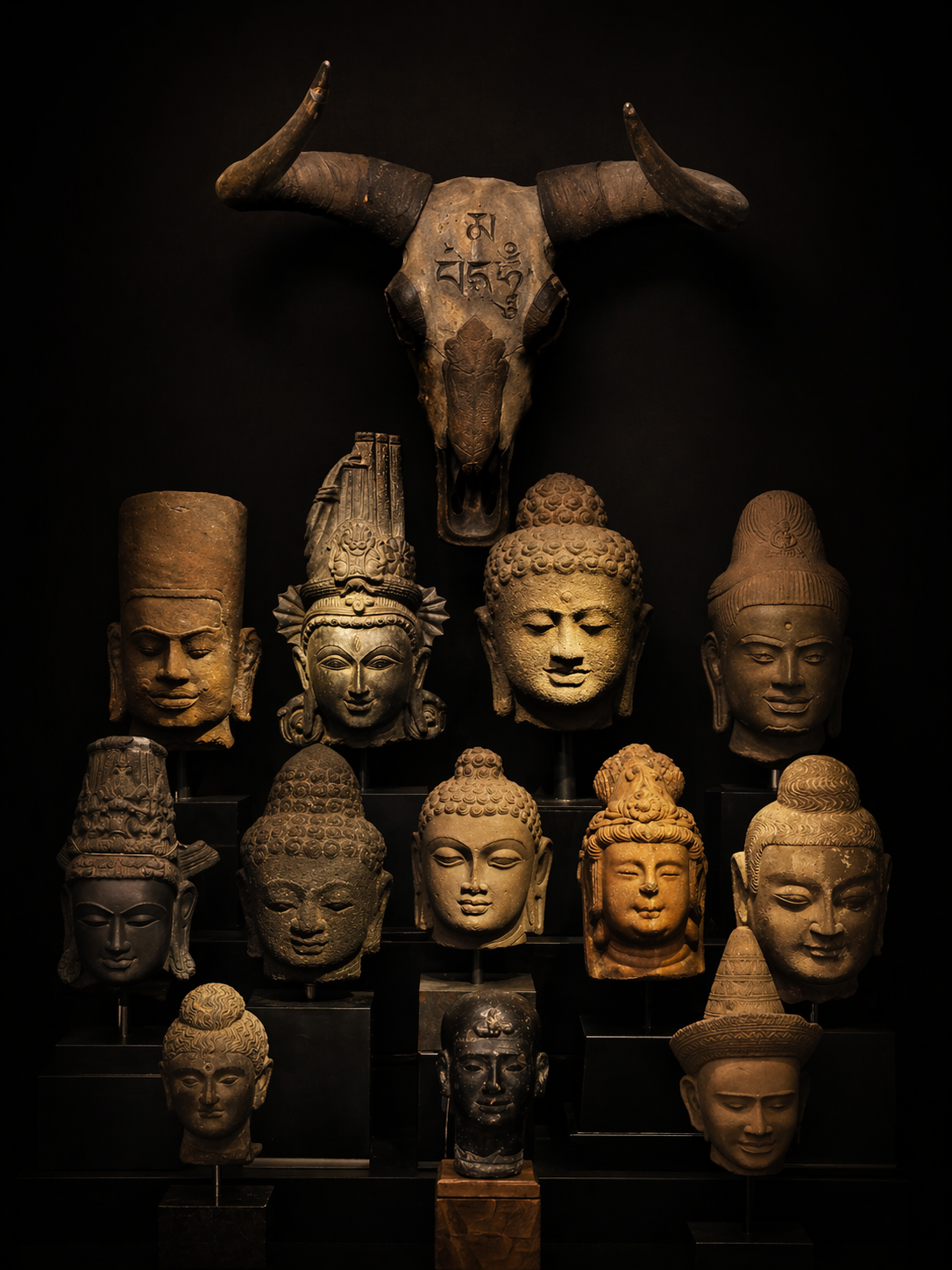 涌莲之地古代雕塑与艺术藏品陈列